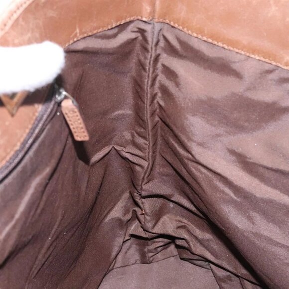 GUCCI GG Canvas Tote Bag Brown Gold 002 1098 Auth ep10894 - Picture 9 of 16